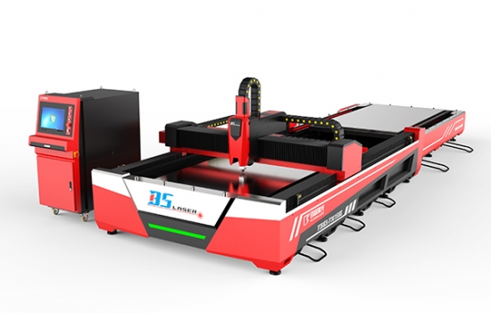 F3015HE-12K Open Fiber Laser Cutter With Automatic Pallet Changer No Cover